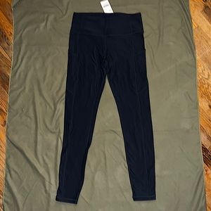 CRZ Dark Green Yoga Legging w Pockets